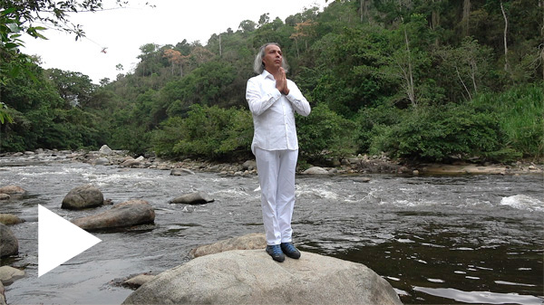 river meditation by David Wared in Colombia